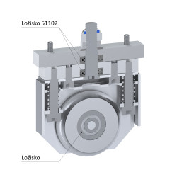 Otočné vodiace koliesko Combi Arialdo 80mm, pre U profil ø16mm Otočné vodiace koliesko Combi Arialdo 80mm, pre U profil ø16mm